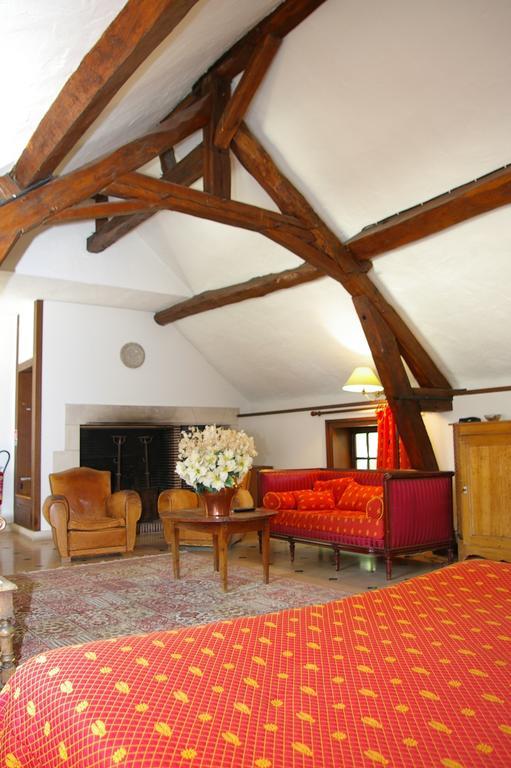 Hostellerie Du Chateau De L'Isle La Croix-en-Touraine Habitación foto